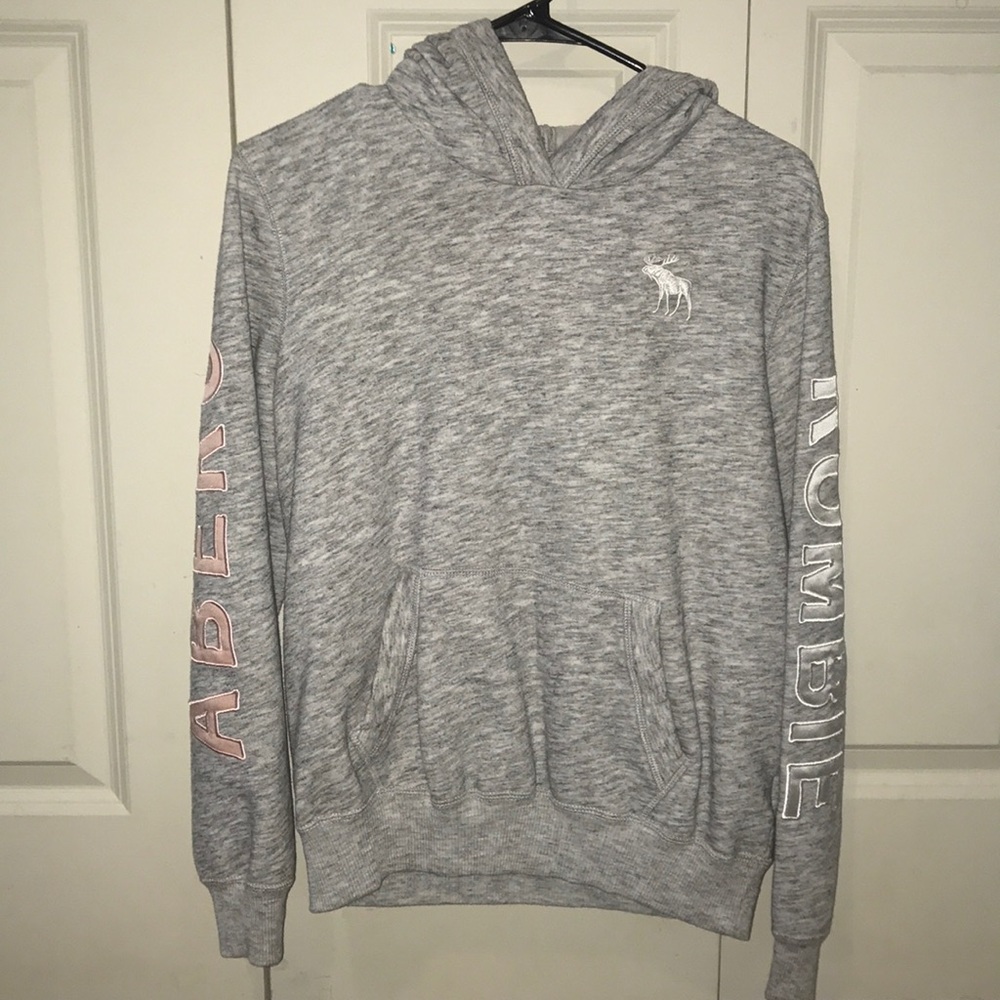 Abercrombie grey kids sweatshirt